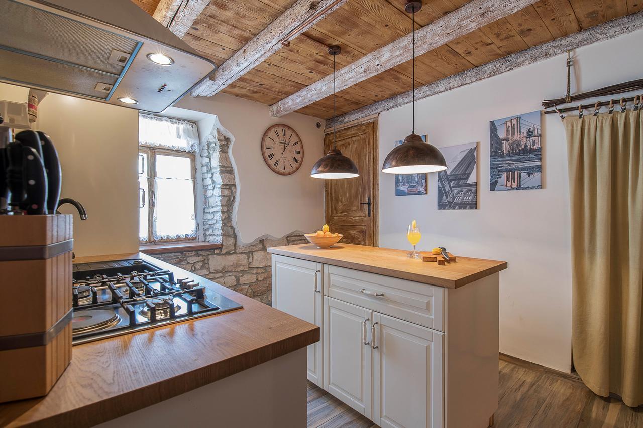 クルニカ Rustic Istrian House Varescoヴィラ エクステリア 写真